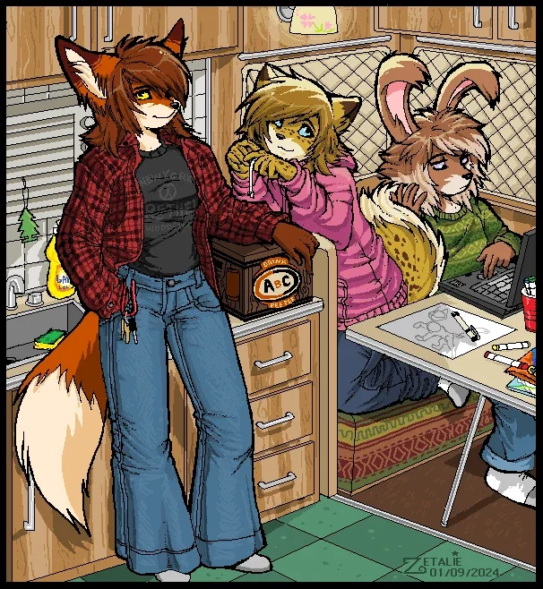 Furry Roommates