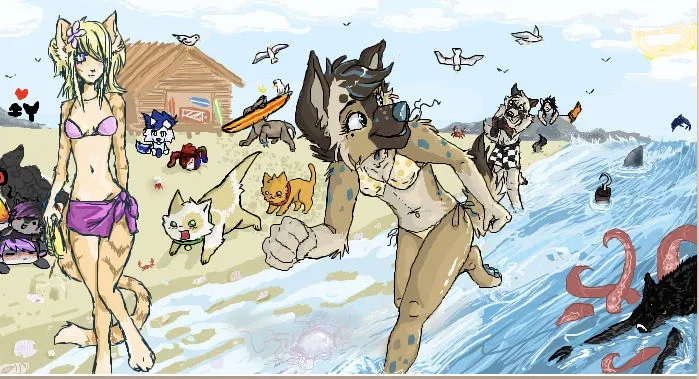 Furry Beach 🏖️