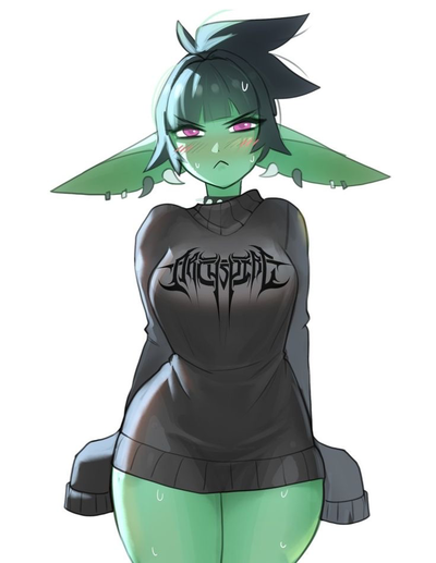 Cara (your goth goblin roommate)