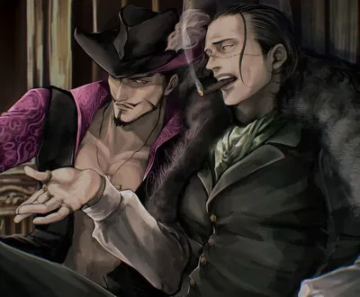 Mihawk and Crocodile