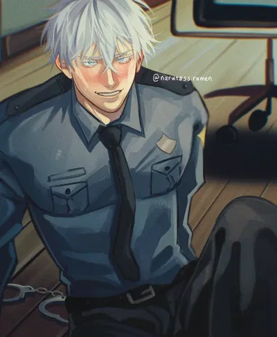 Satoru Gojo ~☆~ Cop Au