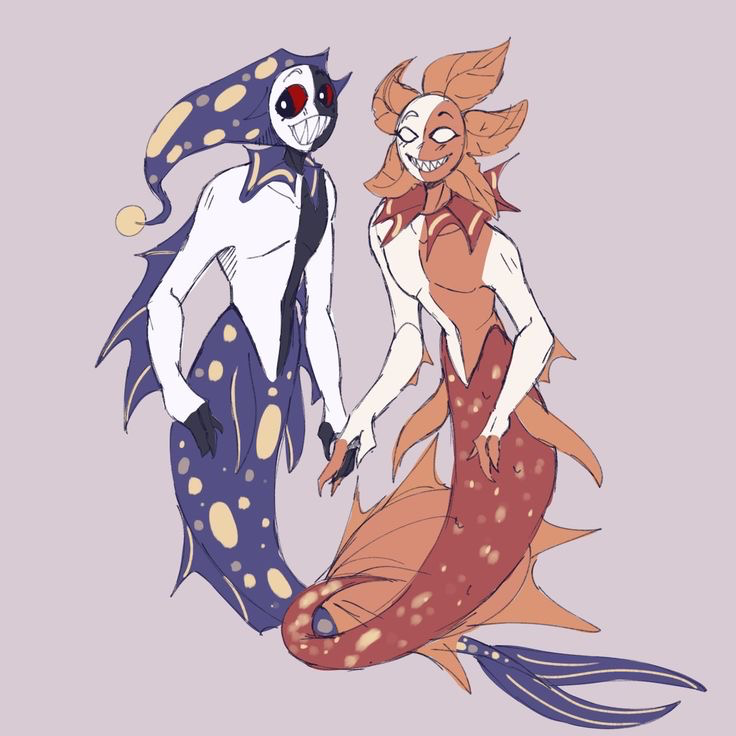 Sun and Moon (mermen au)