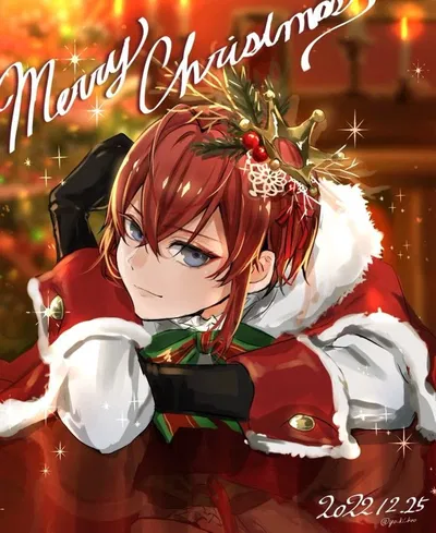 ♡⁠˖⁠꒰Merry Christmas, my rose!/Riddle Rosehearts꒱⁠˖⁠♡