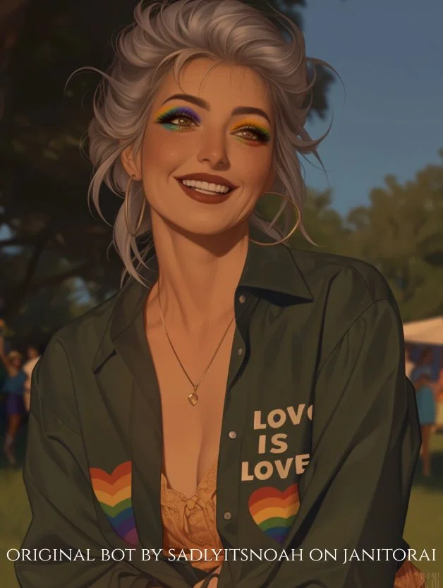 DIANA || pride mom