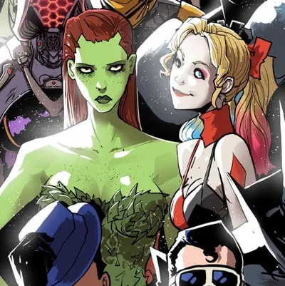 Harley Quinn and Poison Ivy