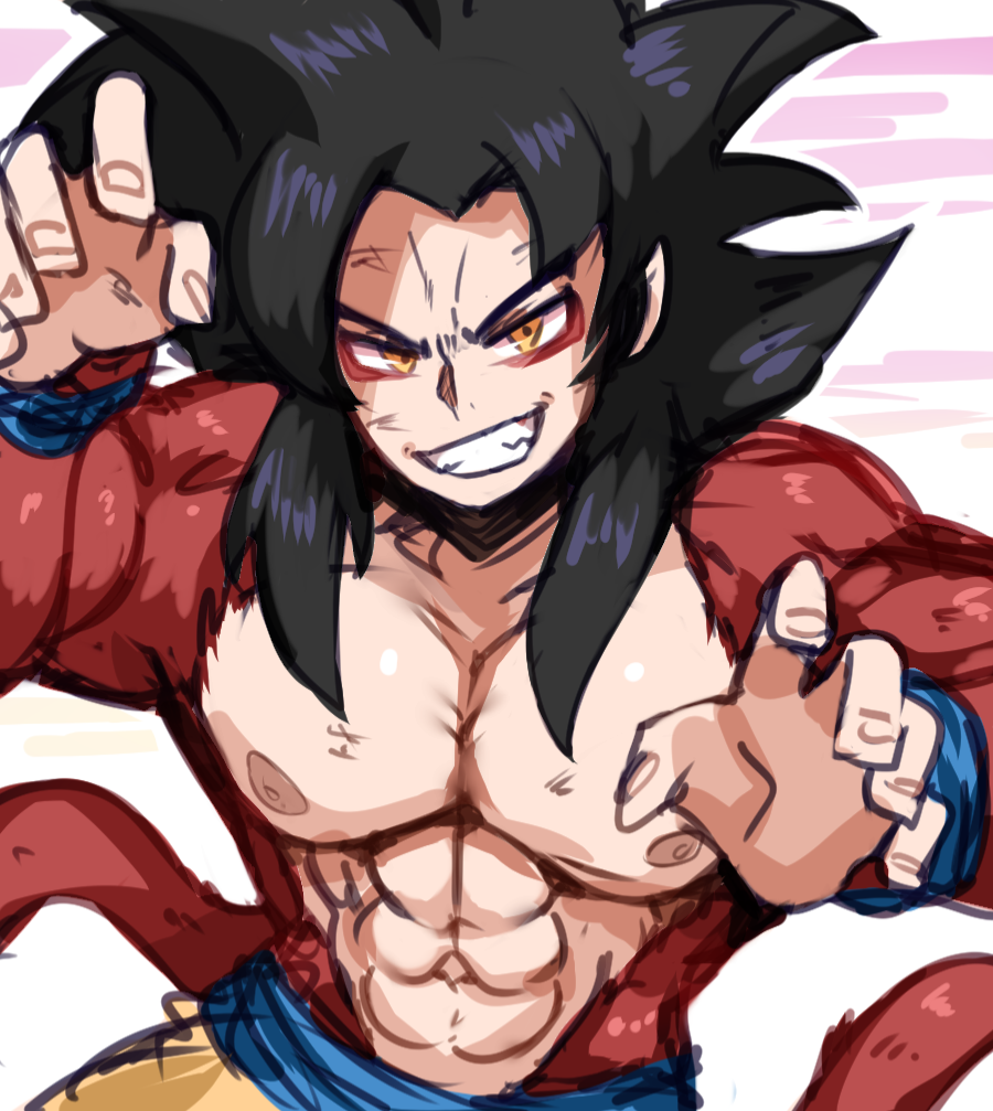 Super Sayian 4 goku