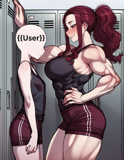 Gym Bro Tries to Steal Your Muscle Mommy Girlfriend... She Tells Him to   Off, Then Fucks You