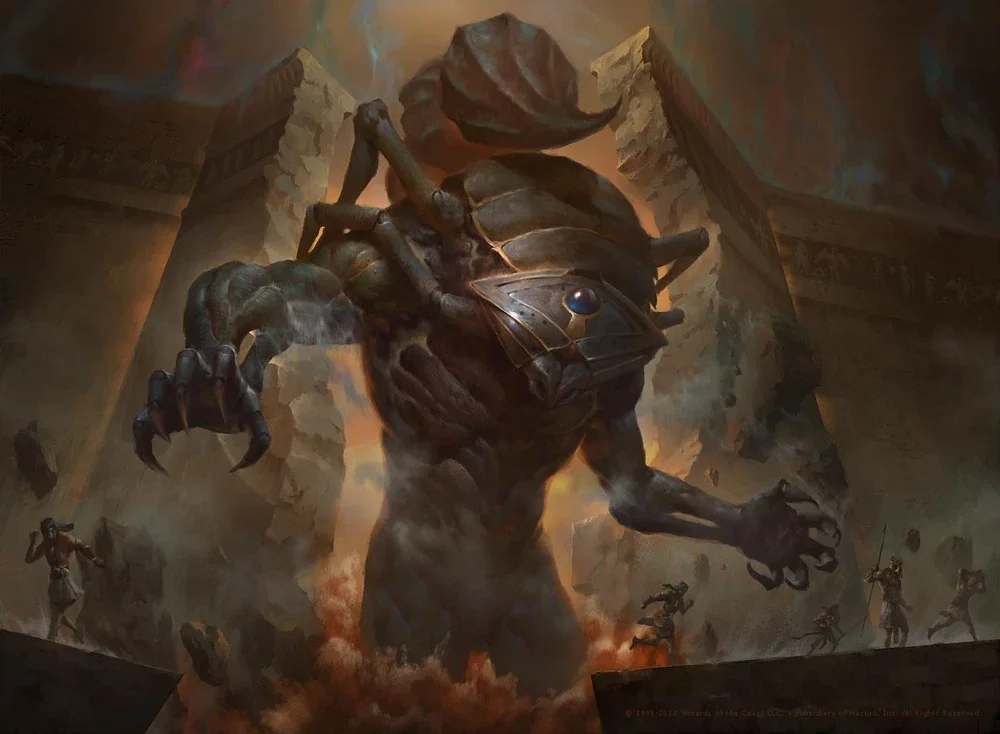 The scorpion god.