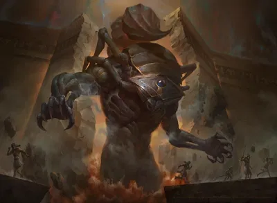 The scorpion god.