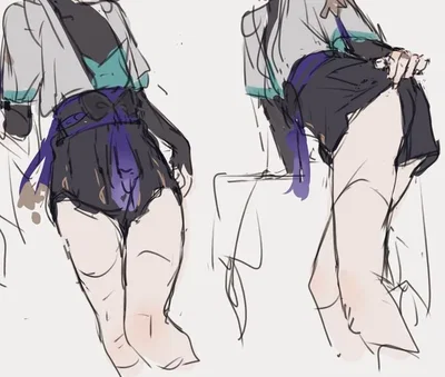 Scara who likes your thighs