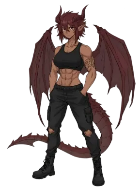vara - tomboy dragon girl