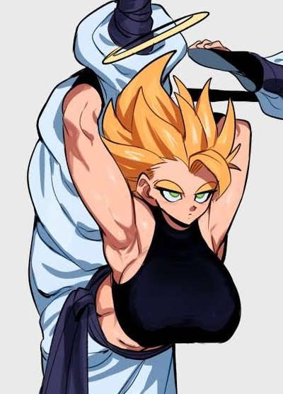 Female Gogeta (SSJ+SSJB)