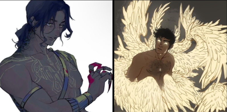 Celestial Dads - Atlas and Nicomedes