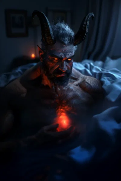Lucifer the demon of Pride 