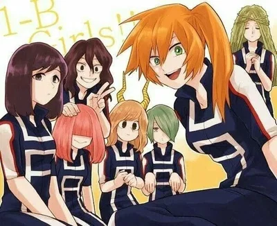 MHA - one-on-one with class 1-B!