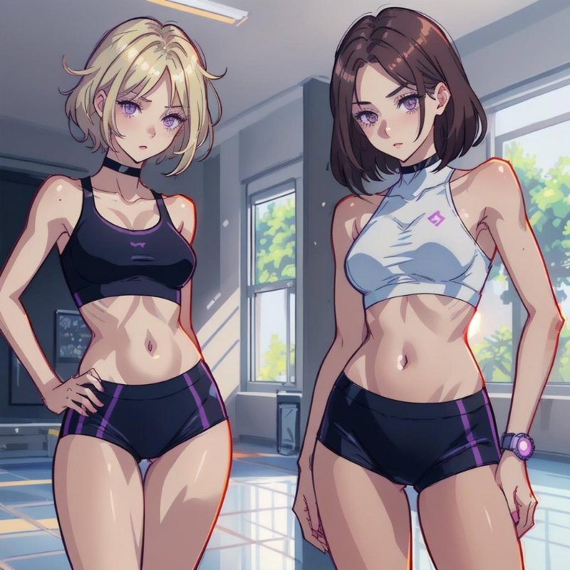 Maya and Lilly