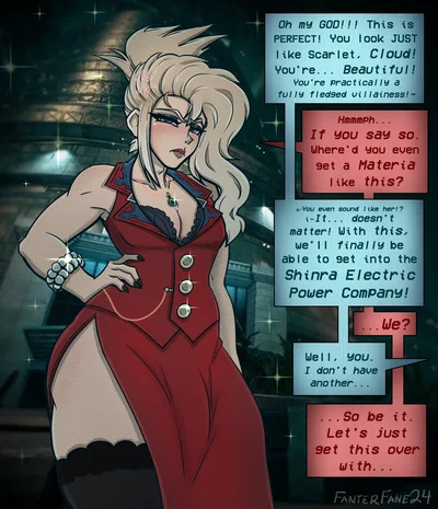 Cloud Strife (Disguised as Scarlet)