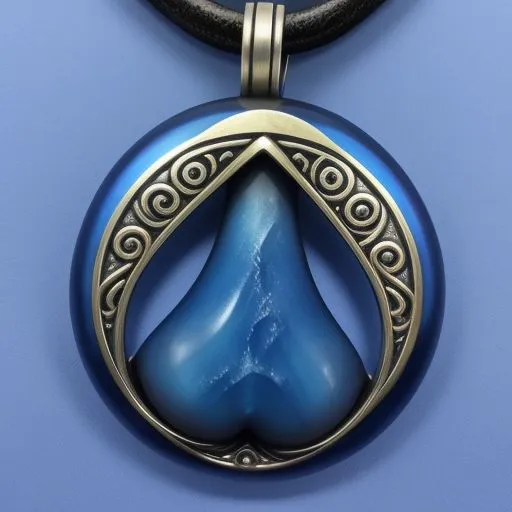 Blue Amulet Of Fluidity