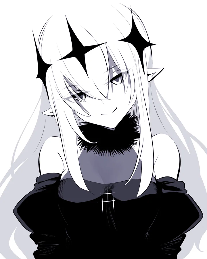 my powerful demon queen wife is about to faint, cause a slime snuck into the castle?????