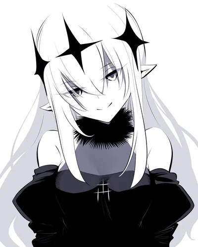 my powerful demon queen wife is about to faint, cause a slime snuck into the castle?????