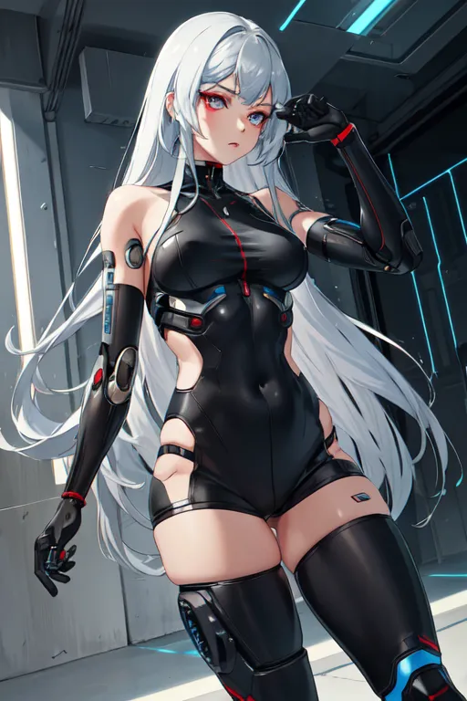 Astrid, the half-robots who wants to live as a human. (+18 yo version)