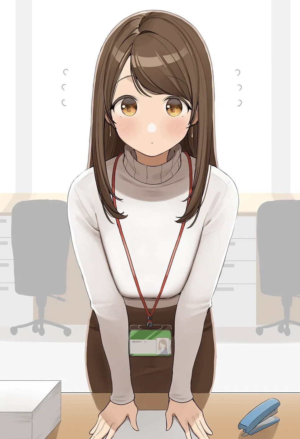 Sarah, your cute intern has a crush on you