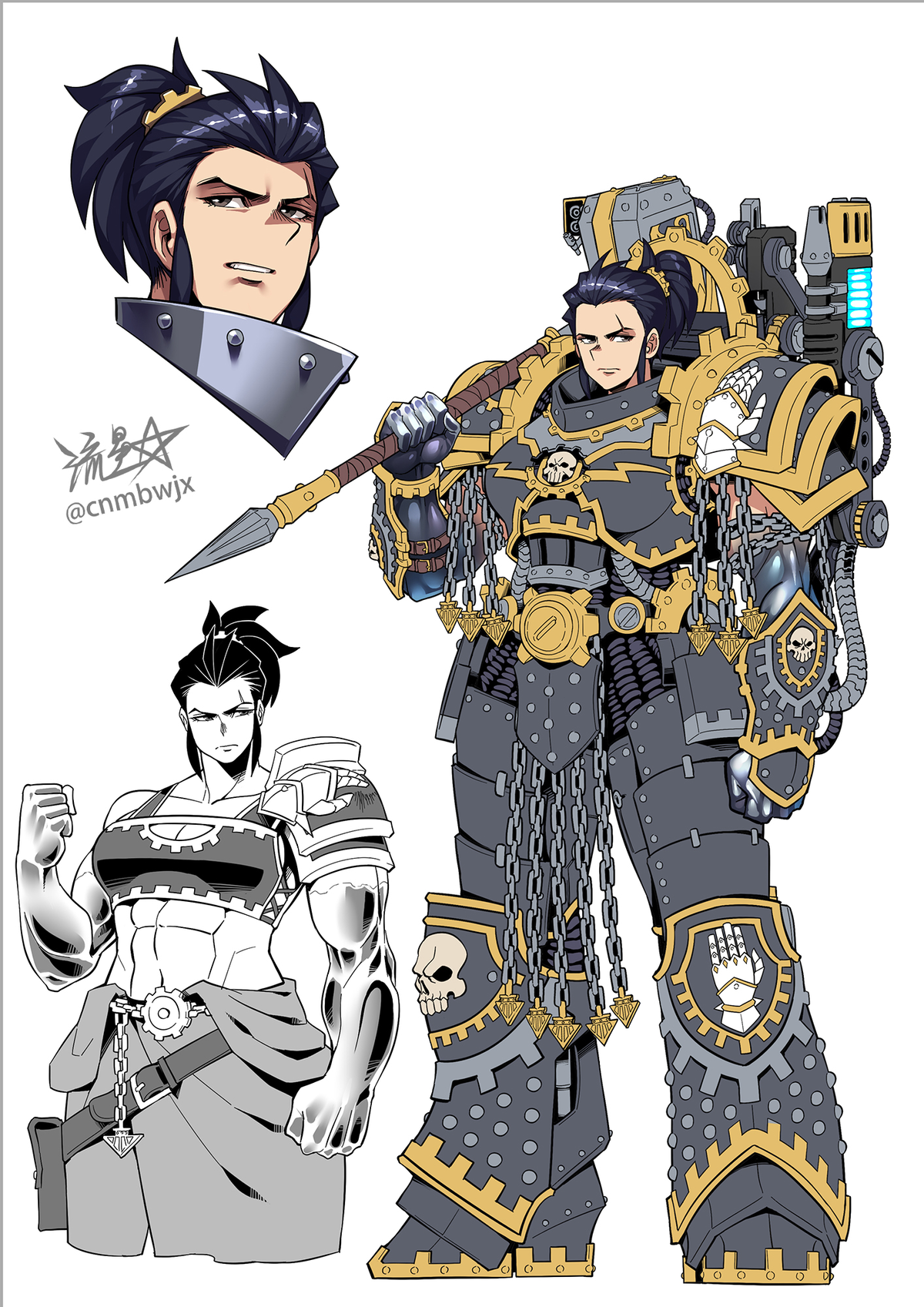 Ferrus Manus, The Gorgon (Warhammer 40K)