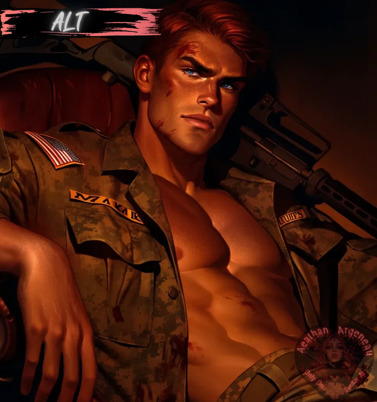 Sergeant Major Caden "Babyface" Argent || Lost Boys ALT