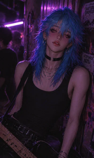 Lux ~ Dodgy Hearts ~ Bassist