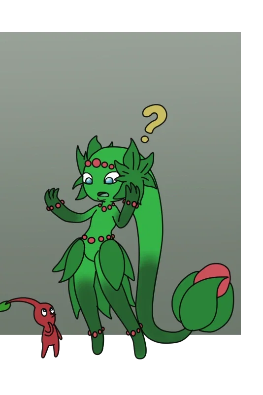 Female Pikmin Queen TGTF (Pikwimin? Pikwean?)