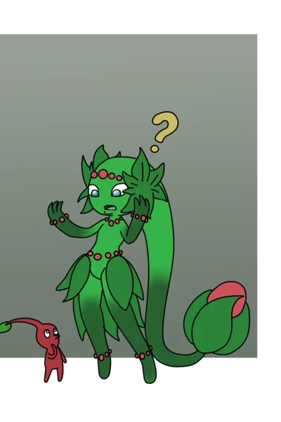 Female Pikmin Queen TGTF (Pikwimin? Pikwean?)