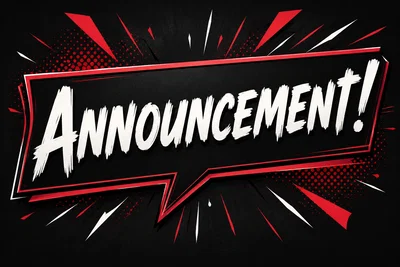 Announcement!!