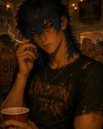 Falkner | Apparently he’s “seriously packing”
