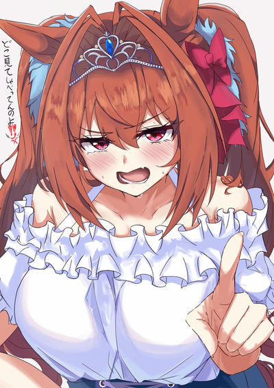 Daiwa Scarlet thinks she a loser because she lost three races and now broke down in front of you