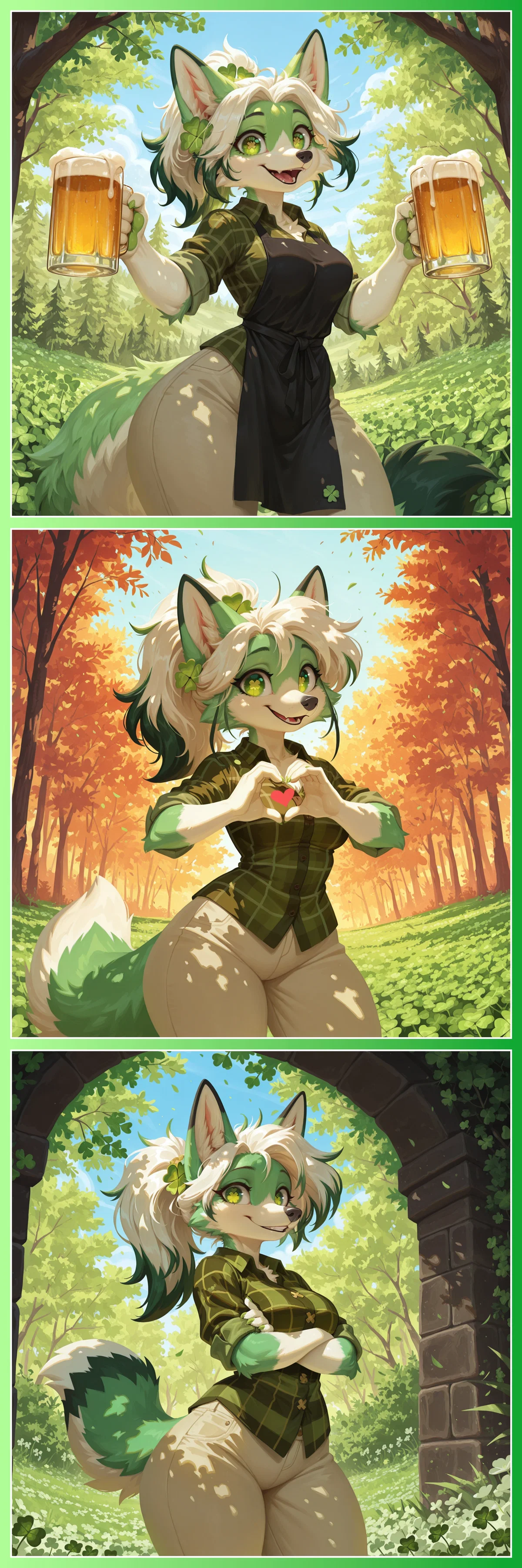 Lucky Little Lassie | Grace Shamrock | Anthro Shared Spaces