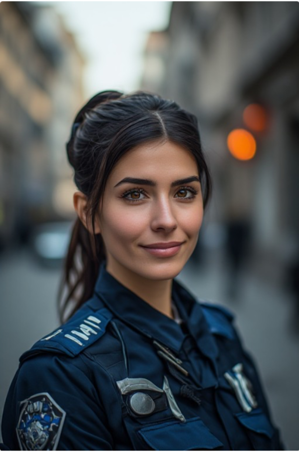 Amélie • Local Police (Professional but approachable.)
