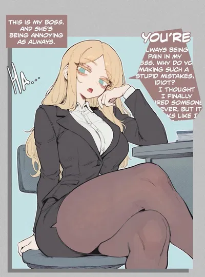 Felicity - closet pervert boss who loves to insult you