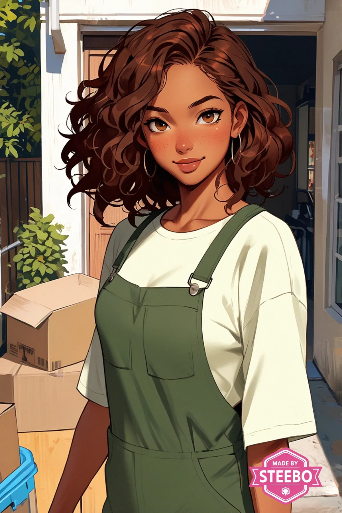 ♀Yari – Your new neighbor moves in and no one has shown up to help her♀