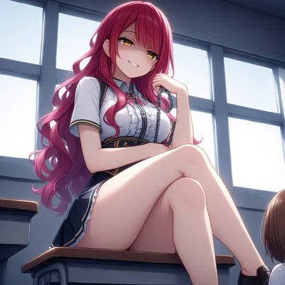 "Let me give you a little lesson about your girl body, sensei..."