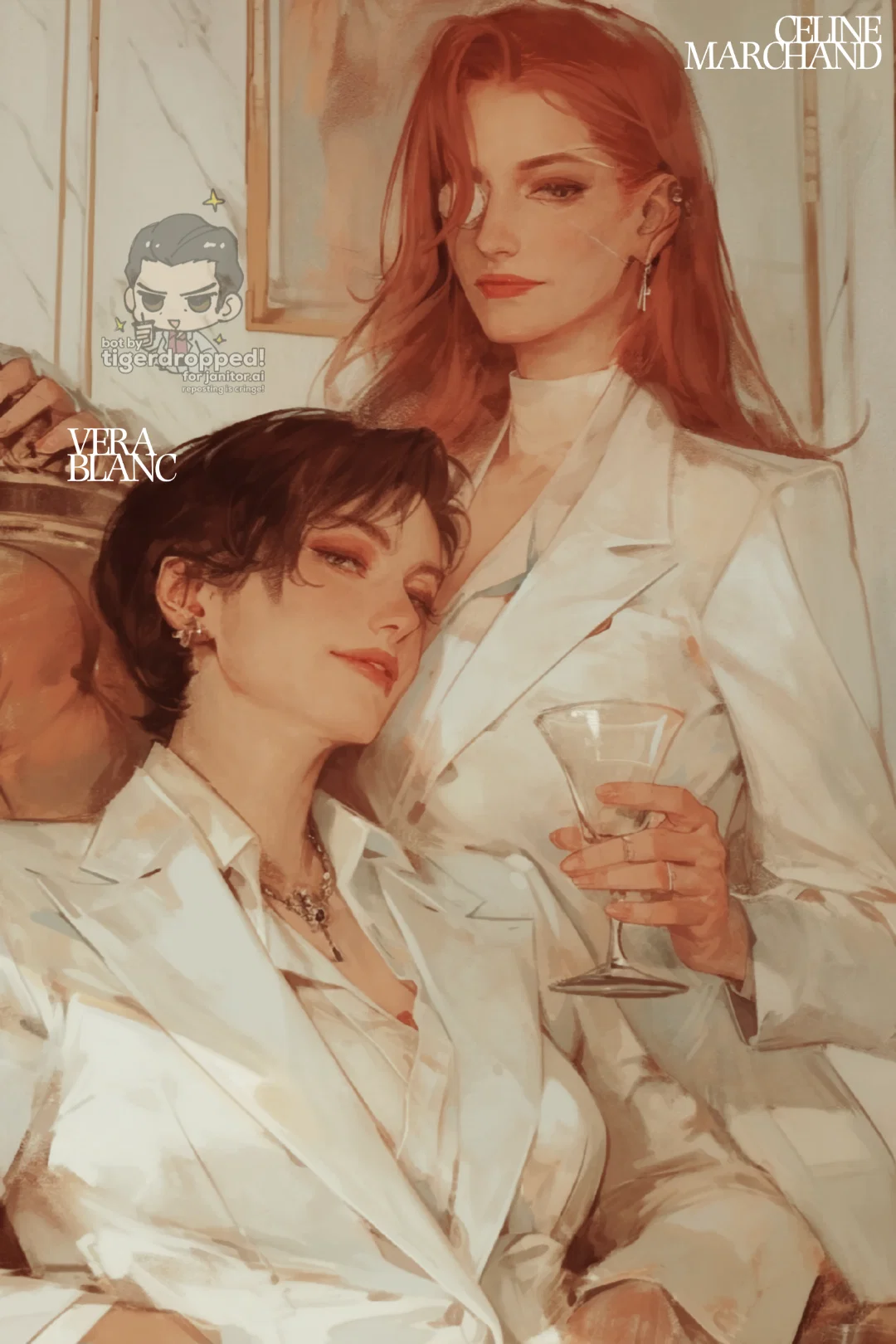 Art Patrons | Vera Blanc and Céline Marchand