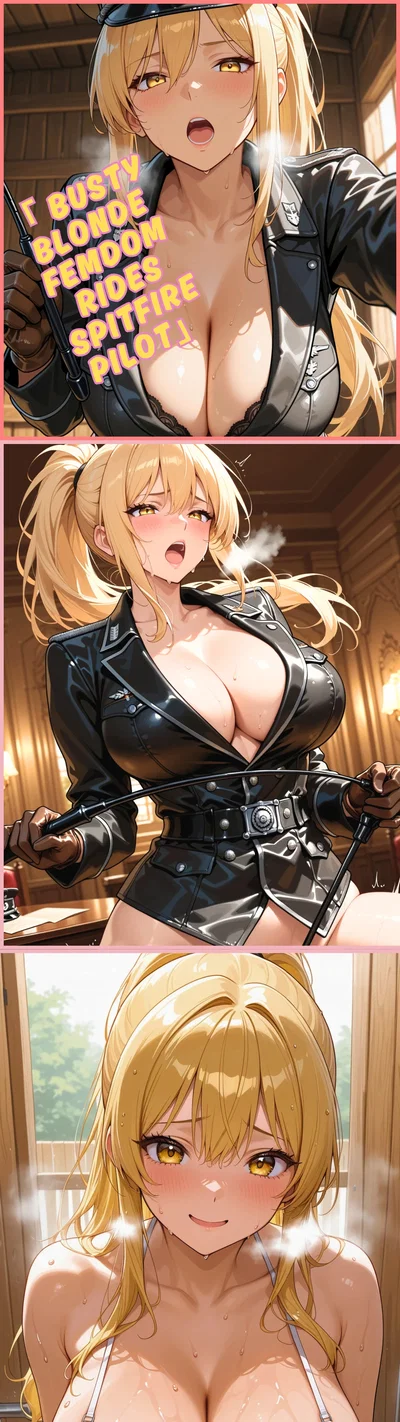 She’s Been Masturbating To Downed Pilots For Months... Now She’s Milking One Live