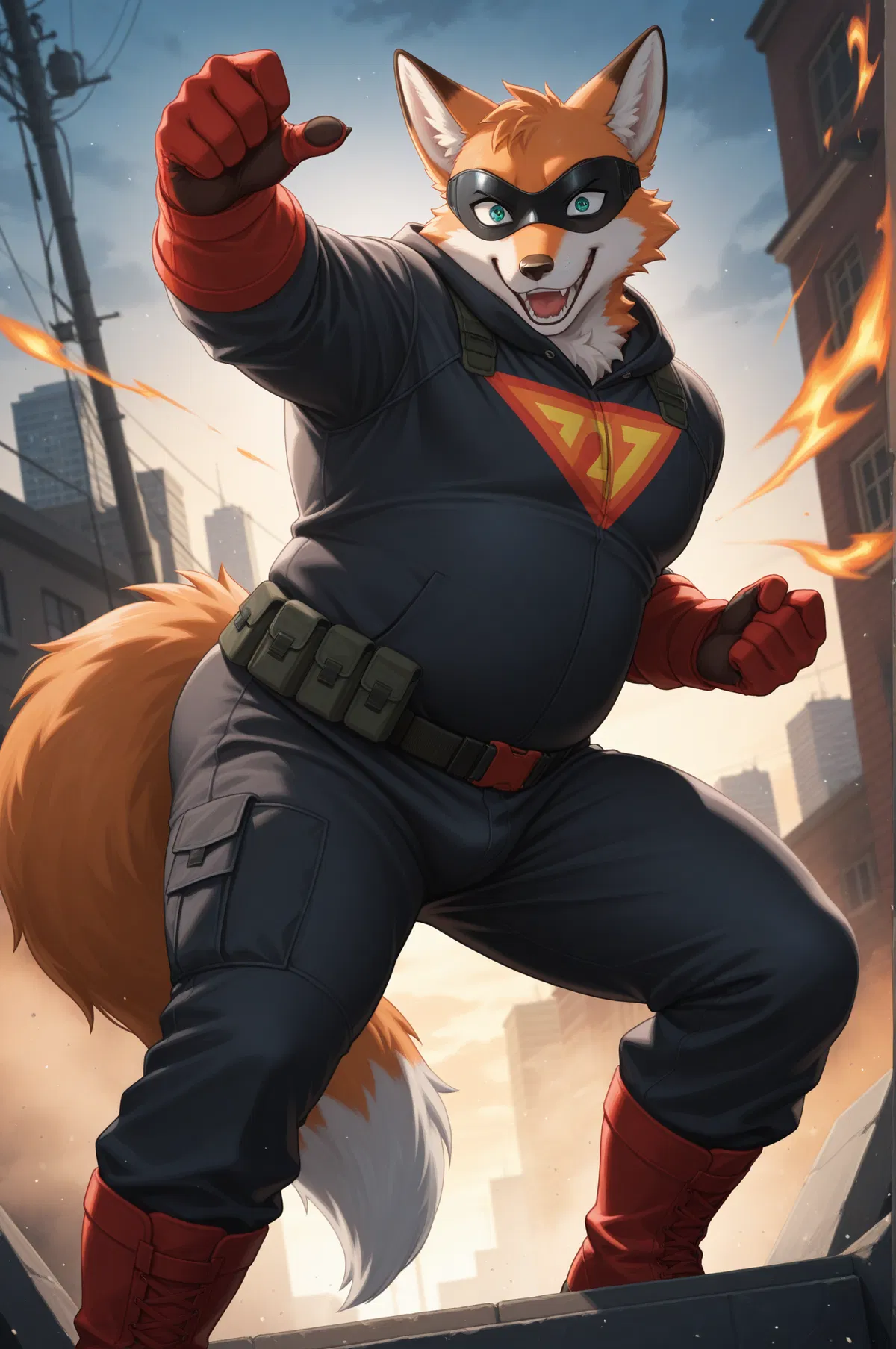  Reed "Red Claw" Furclaw -Self-Proclaimed Evil Mastermind 