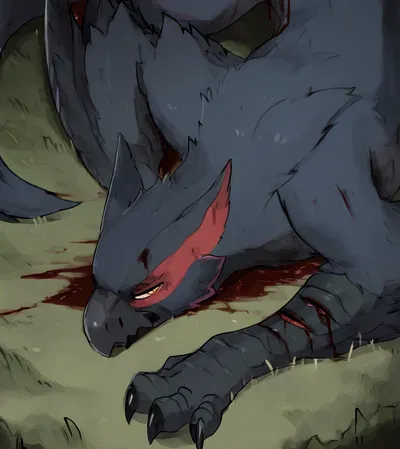 Nargacuga // Pouncing Shadow Wyvern
