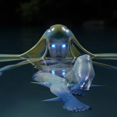 Shiva, the Guardian Force from FF8