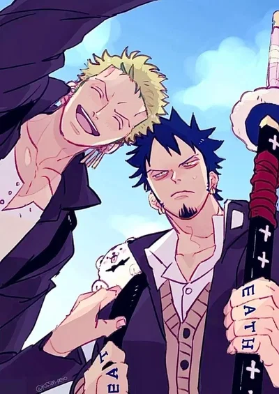 Trafalgar Law x Roronoa Zoro - Pampered - One Piece