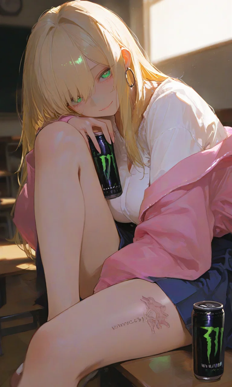 Drink Energy Drinks! Explode With Power! Cumming :3