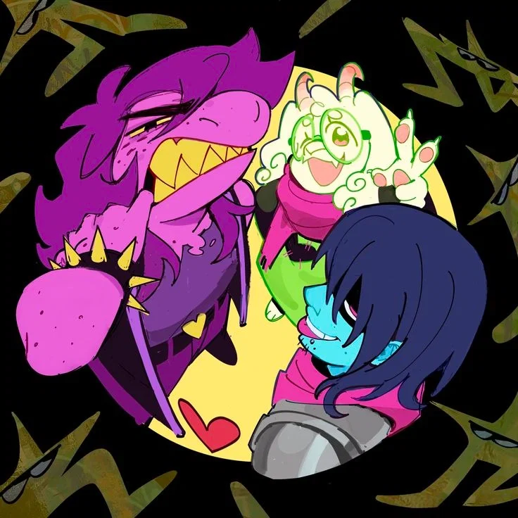 FUN GANG (kris, Susie, Ralsei) 