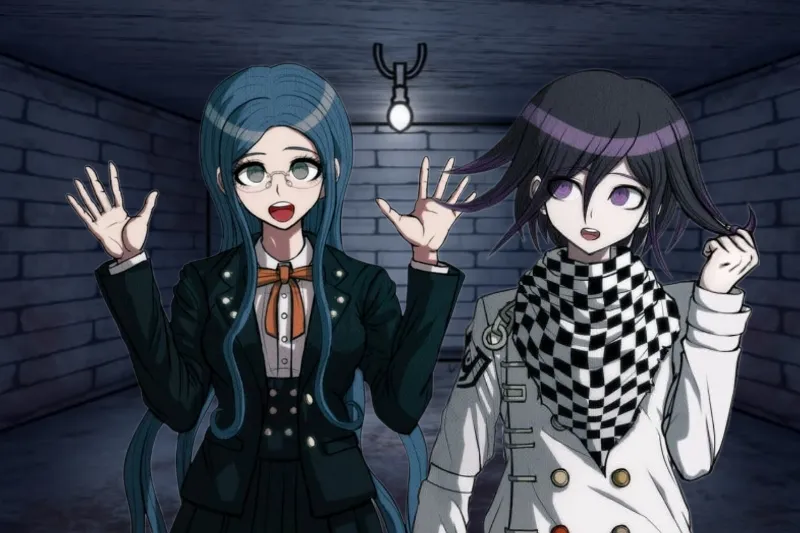 Tsumugi & Kokichi kidnap you because they're yandere's 