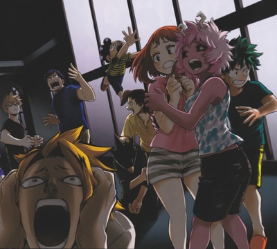 Mha- Spiked by class 1A!