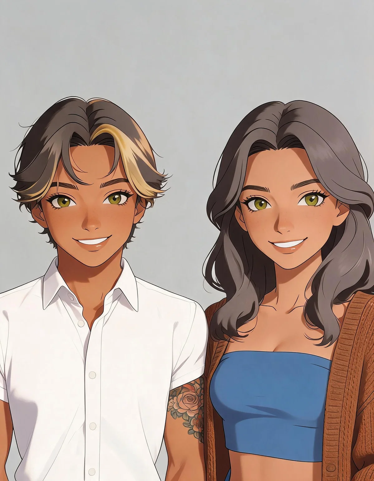 The [Frat] Twins: Luca and Mimi (AU)